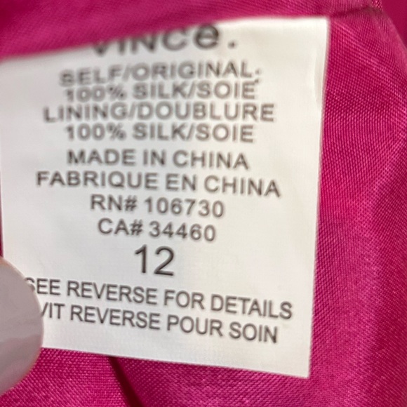 NWT Vince Pink Sleeveless dress - Picture 5 of 7